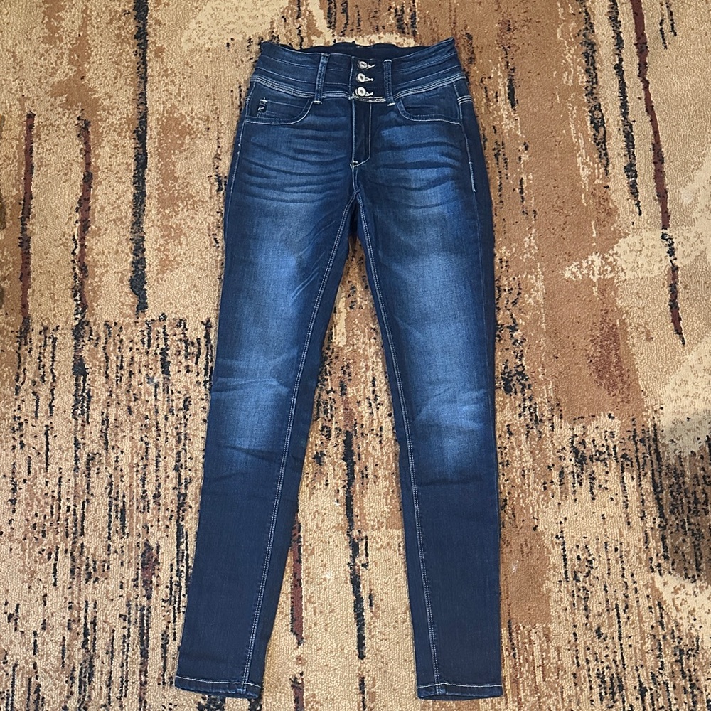 KanCan Dark Wash High Rise Jeans